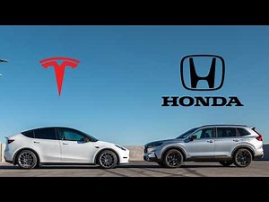 Tesla Model Y vs NEW Honda CR-V - Which is Better Daily?