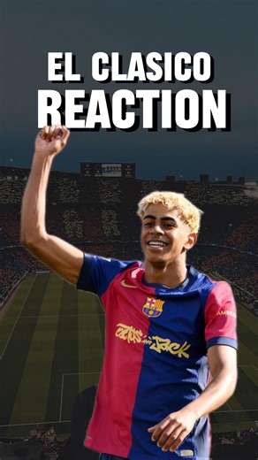 Blaugranisme | El Classico Reaction ❤️💙 #elclássico #barça #realmadrid #laliga | Instagram