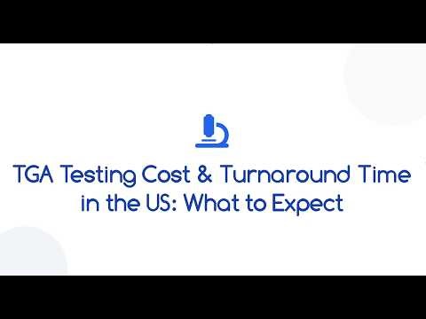 TGA Testing Cost & Turnaround Time in the US: What to Expect