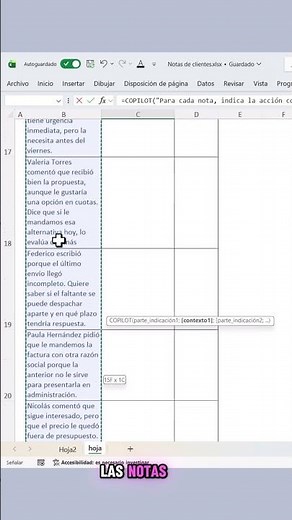 Let Excel analyze your notes for you (AI Trick)🤯