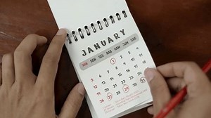 Hand Flipping Pages Monthly Calendar Stock Footage Video (100% Royalty-free) 3881513825 | Shutterstock