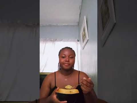 Eat rice and efo with me | Nigerian food