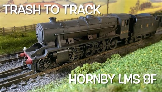 [生肉]废铁上轨:E133 霍恩比 LMS 8F[Dans Model Railways]