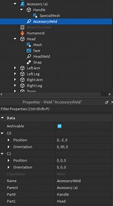 Hair falls off on play