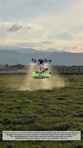 Amazing Smart Farming Drone Spraying Crops Like Magic! 🚁🌱 (Must See!)