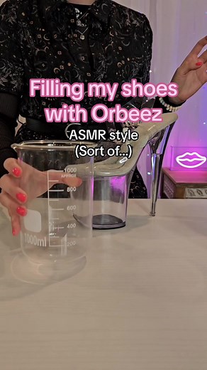 Rainbow Orbeez DIY - ASMR Shoe Filling & Pretty Outfit