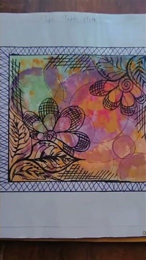 Table cloth drawing 🔥