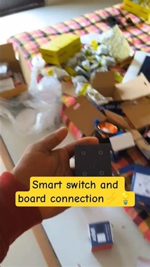smart switch connection ⚡💡 #electrical #shorts #trending #works #reels #shortvideo #viral #ytshorts