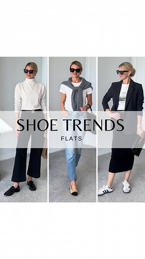 3.6K views · 4.8K reactions | Styling three flat shoe trends for...
