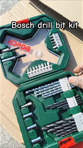 bosch drill bit box unboxing #dklofer #unboxing #bosch #boschdrillbit #shortvideo #youtubeshorts