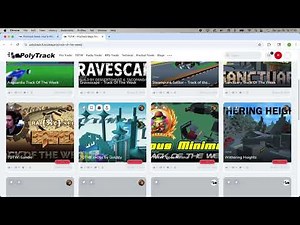 PolyTrack Game: How To Play Poly Track 0.4.2
