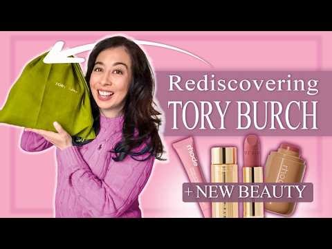 💖✨ Tory Burch Bag Unboxing | Lee Radziwill Handbag Reveal + New Beauty Finds 🌸👜