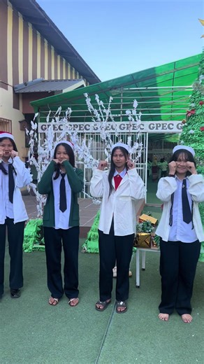 Girls Christmas Performance at GPEC Private High School