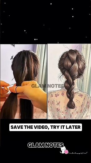 Easy Messy Braided Bun Hairstyle for Girls #MessyBun #BraidedBun #HairTutorial