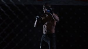 4k Muscular Mma Fighter Training Alone Stock Footage Video (100% Royalty-free) 17020486 | Shutterstock