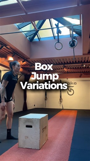 Box Jump Variations - All Planes of Motion Front/Side/Rotational #boxjump #front #side #rotation