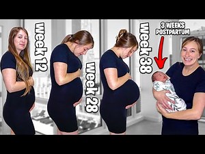 Pregnancy Transformation (Week by Week)
