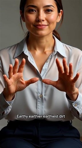 Earthy earthier earthiest dirt