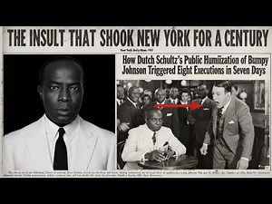 DUTCH SCHULTZ INSULTED BUMPY JOHNSON — A WEEK LATER, 8 MEN WERE DEAD