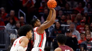 Ohio State, up by 3 at half, beats Alabama A&M 90-59