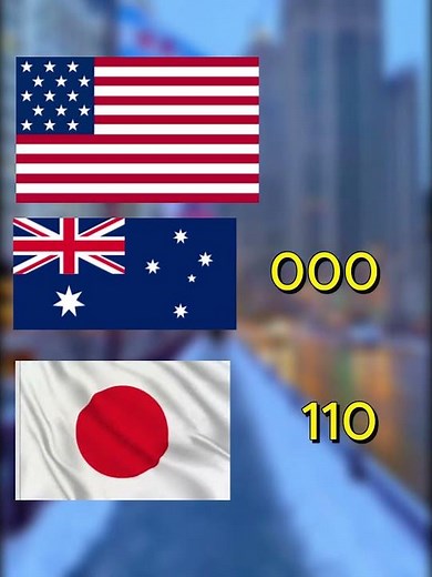 Different Countries Police Emergency Numbers 🚔
