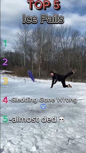 TOP 5 Ice Fails🥶🥶