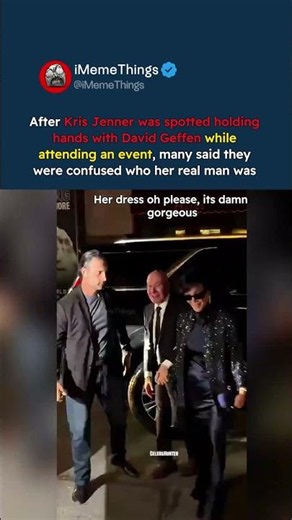 Kris Jenner Sparks Relationship Confusion After Holding Hands With David Geffen! #krisjenner