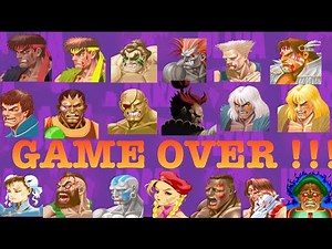 Ultra street fighter 2 the final challengers GAME OVER !!!