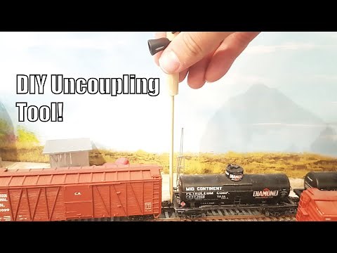 DIY Uncoupling Tool For Your Model Railroad