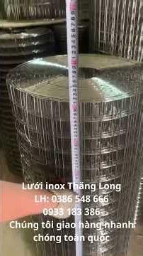 Lưới inox 304 hàn chập, lưới inox làm ô thoáng, lưới không gỉ 304, công ty bán lưới inox, lưới 304