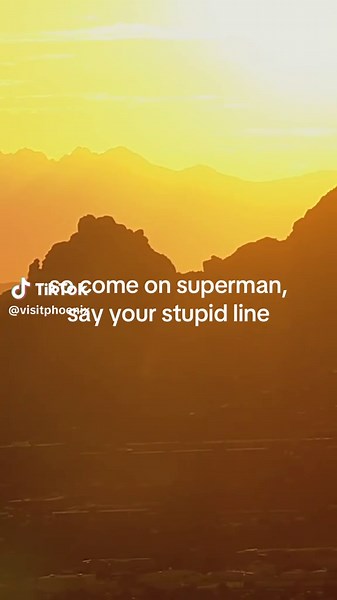 Come on, Phoenix, say the line. 🤭 #myphx #visitphoenix #phoenix #phx #dryheat