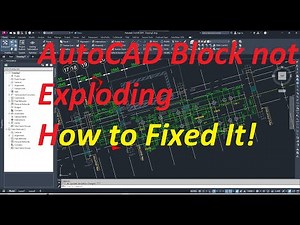 AutoCAD Block Not Exploding? Fix Civil 3D Block Explode Problem Fast!