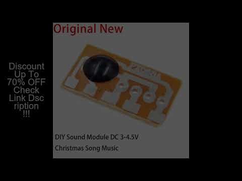 DIY Sound Module Christmas Song Music Voice Jingle Bells for Toy Sound Chip Loop Play DIY Toy Parts