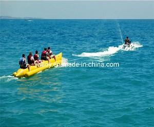 [Hot Item] Inflatable Water Games Flying Fish Tube Banana Boat