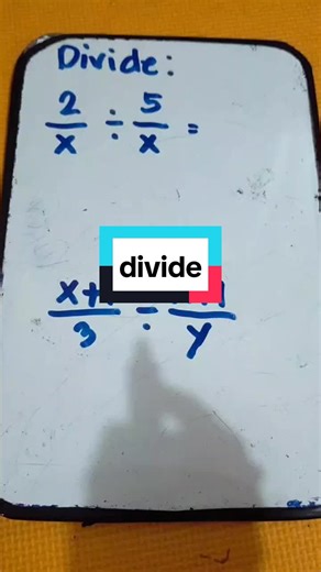 División en matemáticas: Ejemplos claros y fáciles