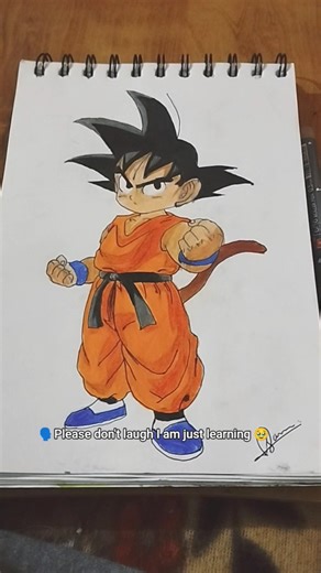 Goku chibi characters drawing #trending #art #comment #drawing #dragonball 🗿🗿🗿🗿🗿