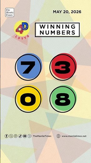 PCSO Lotto Results: P115M Grand Lotto 6/55, Mega Lotto 6/45, 4D, 3D, 2D | May 20, 2026