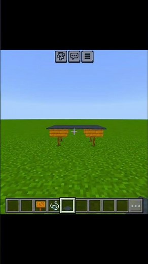 Minecraft Table Build Hack 🔥 #shorts
