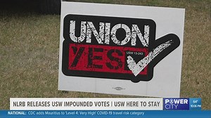 NLRB counts previously impounded votes, union workers voted to keep United Steelworkers Union