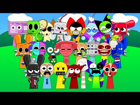 New Incredibox Sprunki Pyramixed BUT ALL BONUS Characters and Reactions Together!