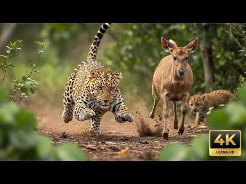 Wild Animal Families 4K | Mothers Raising Young in Nature