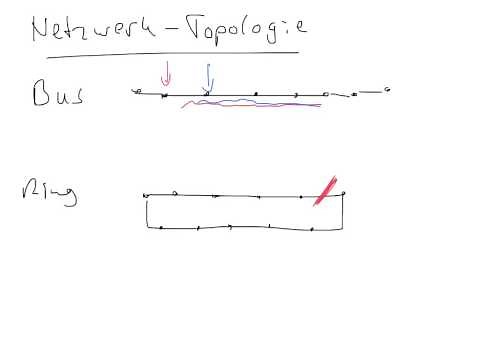 Netzwerk-Topologien (Bus, Ring, Stern, Baum, Vermascht)