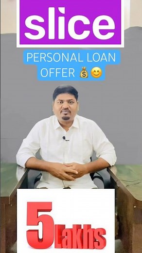 Slice App Personal Loan Offer 💰💰 #shortsvideo