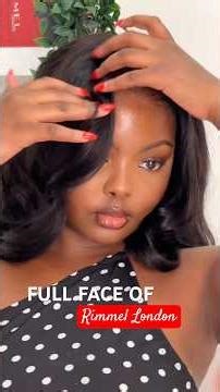 full face drugstore makeup: Rimmel London