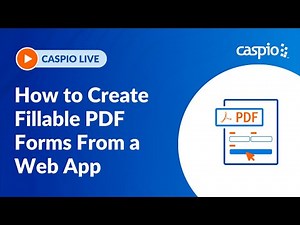 How to Generate Fillable PDF Forms with No Code