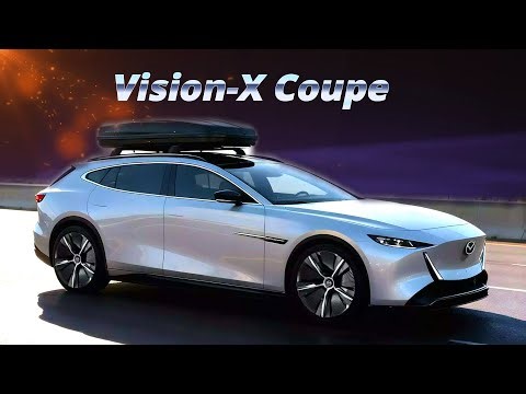 Mazda Vision X Coupe | Rotary Power Meets Stunning Design