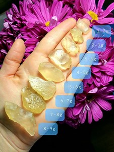 Raw Libyan Desert Glass Tektite: Libyan Gold Crystal, Choose Your Size (1-20 Grams) - Etsy