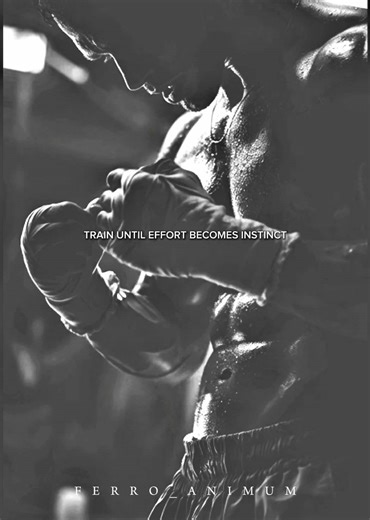 Train until effort becomes instinct #discipline #warriormindset #motivational #lifequotes #gym