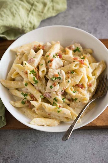 Instant Pot Ranch Chicken Pasta - Tastes Better from Scratch