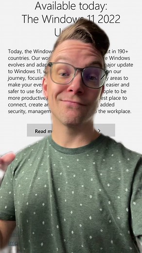 Check out the new Windows 11 2022 update #greenscreen #microsoft #windows #windows11 #windows112022 #new #update #tech #techtok